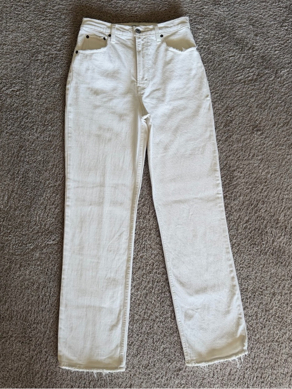 Abercrombie Ultra High Rise 90s Straight Jean